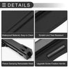 Dodge Caliber (2007-2012) Gloss Black Retractable Cargo Cover