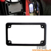 Harley Scooter Chopper 4" x 7" Chrome License Plate Frame Bracket