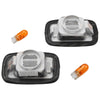 Lexus Landcruiser Hilux Surf Camry Guard Repeater 2 x Clear Side Indicators