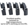 Benz W123 240D 280E 300D 4 Pcs Door Lock Striker (1976-1985)