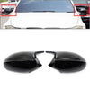 BMW E90 E91 328i 328xi 335xi Glossy Black Rear View Mirror Covers (2007-2013)