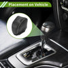 Lexus NX250 2022-2023 Black Carbon Fiber Gear Shift Knob Cover