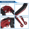 Honda X11 1999-2002 Red Black Adjustable Brake Clutch Levers