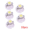 Auto Car 10 x T5 B8.4D White LED Dashboard Light Bulbs