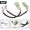 Honda  2 x Motorcycle Turn Signal Cable Adapter Connectors