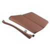 BMW 5 Series F10 Brown Center Console Armrest Cover + Side Decor Trim (2010-2017)