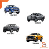 Ford Ranger 2012-2024 Stainless Chrome Door Sill Scuff Plates