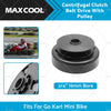 Go Kart Mini Bike Parts 3/4" Bore Centrifugal Clutch with Pulley