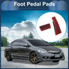 Honda Civic (2006-2009) Red 2 x Foot Accelerator Pedal Covers