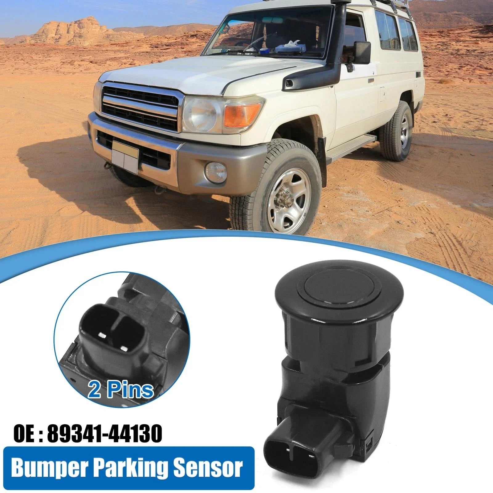 Car Bumper Reverse Parking Distance Assist Sensor for Toyota Hiace (2005-2023)