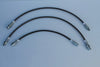 Toyota Land Cruiser (100 / 105) 4" Lift Braided Brake Hose Set (3)