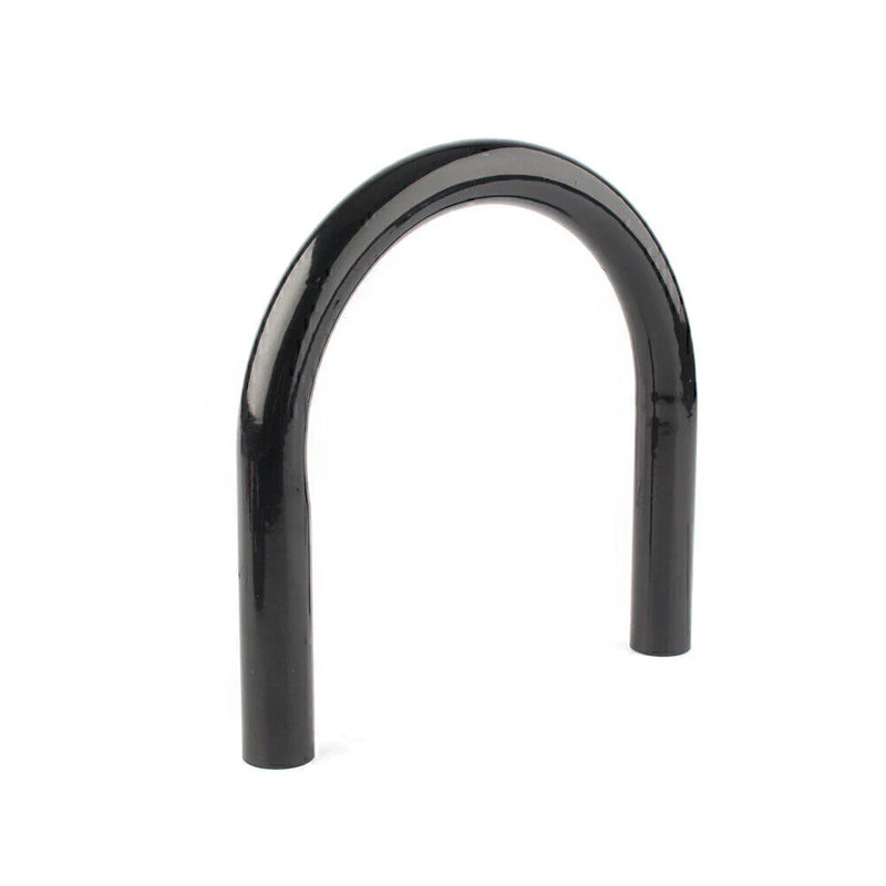 Universal Cafe Racer Black Stainless Steel Rear Seat Hoop Loop Frame Trim