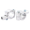 Motorcycle 2 x Clockwise Motorcycle Handlebar Mirror Mount Holder M10x1.25