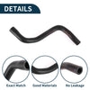 Volvo S80 (1999-2006) Rubber Black 1 Pcs Radiator Hose Coolant Pipe