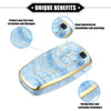 Ford Smart Key - Durable TPU Blue Key Fob Cover 5 Button