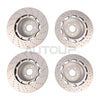 Mercedes W222 S63 AMG S65 AMG 4Pcs Front-Rear Brake Rotors (2014–2020)