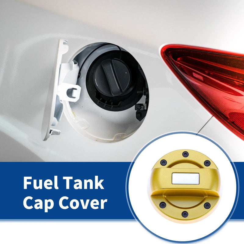 Suzuki Jimny Gold Tone Gas Fuel Tank Cap Cover (1998-2023)
