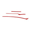 Kia Stinger Dashboard Panel Cover Trim Strips Red (2018-2023)