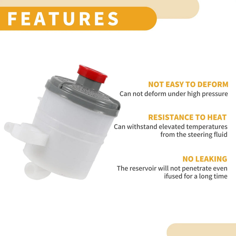 Acura RSX Power Steering Reservoir Plastic White (2002-2006)