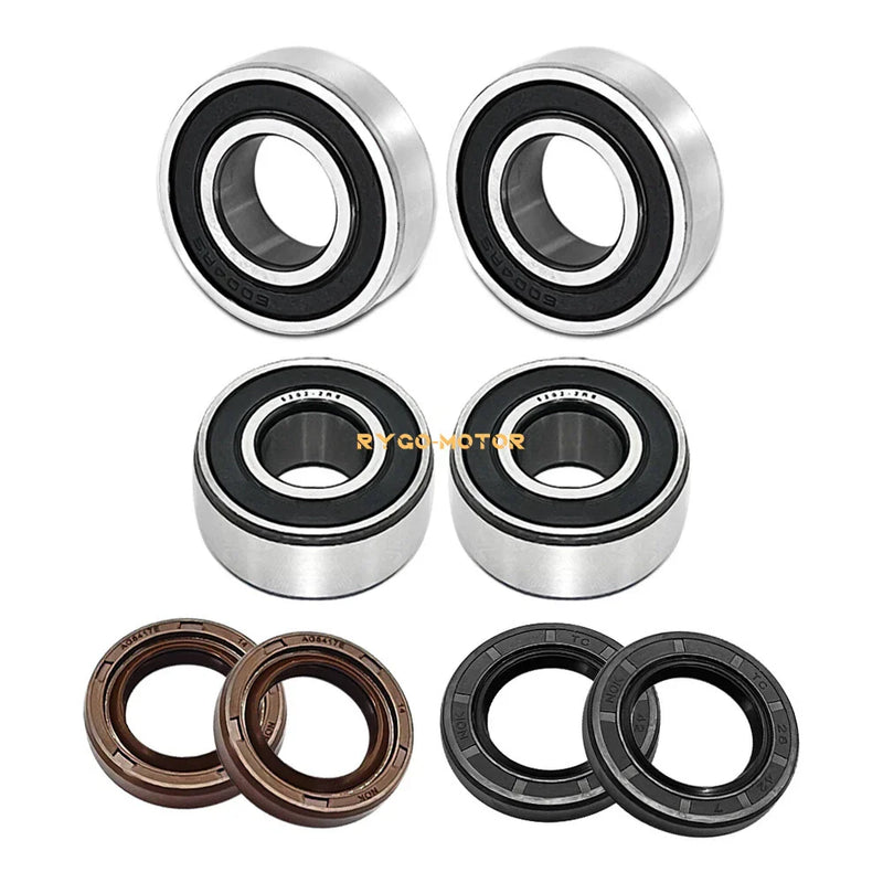 Suzuki QuadSport Z250 Front Wheel Hub Bearings Seals Kit (2004–2009)