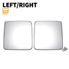 Jeep Wrangler Heated Left Right Side Mirror Glass w/ Backing Plate (2007-2018)