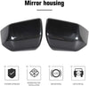 Ford F150 Carbon Black Rearview Mirror Cover Trim (2015-2020)