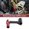 Bosuer Cheetah Black Red Folding Gear Shifter Lever
