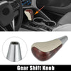 Toyota Lexus Beige Wood Pattern Gear Shift Knob