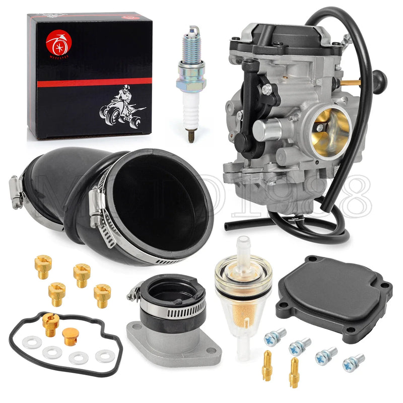 Yamaha Wolverine 350 Carburetor Carb + Intake Manifold Boot (1996–2005)
