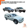 Holden Rodeo TF R9 Ute 1997-2003 Dash Mat Cover