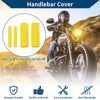 Motorcycle 1 1/8" / 29mm Hand Grips Rubber Yellow