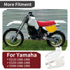 Yamaha YZ125 YZ250 Chain Guide and Swing Arm Guard Seal Set (1986–1988)