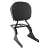 Harley Heritage Softail Sissy Bar Backrest Pad & Luggage Rack (1986-2017)