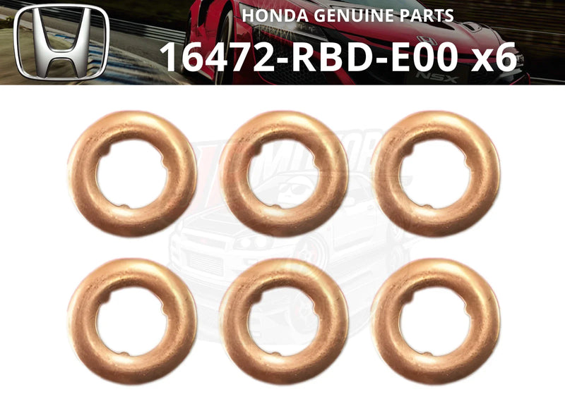 Accord Civic CR-V Nozzle Gasket 6 x