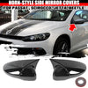 Passat, CC, EOS, Beetle Wing Side Rearview Mirror Cover Cap (2010–2015)