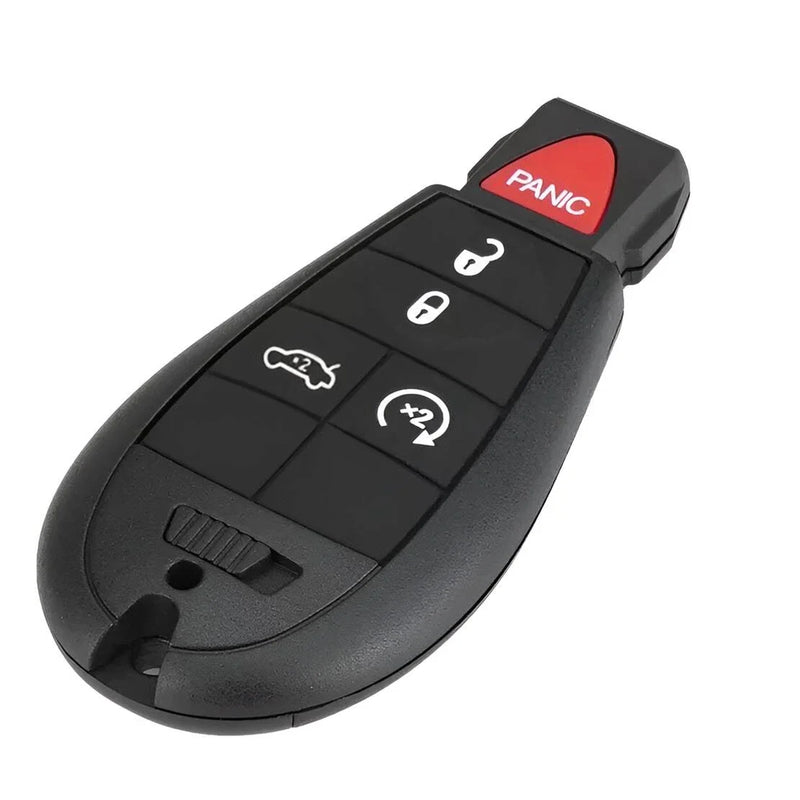 Dodge Ram 1500 3500 Jeep Cherokee 5 Button Remote Key Fob Case Shell