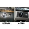 Mercedes E-Class W211 Headlight Switch Knob Cover Trim (2003-2009)
