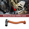 Kayo T6 Orange Black Folding Gear Shifter Lever