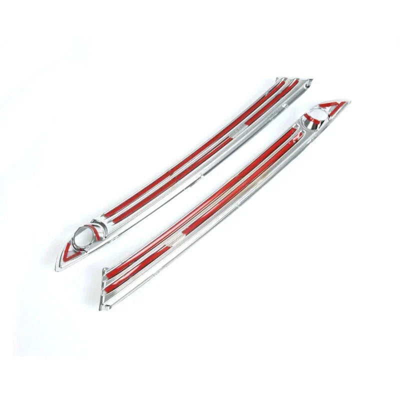 Mazda CX-5 CX5 2017-2019 Pair Front Fog Lamp Cover Strip Bumper Trim Fit