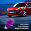 Car Motorcycle Boat Purple 1 Set M12x1.5 Engine Oil Drain Plug with Gasket