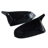 BMW X5 X6 E70 E71 M Style Gloss Black Side Wing Mirror Cover Caps (2007-2013)