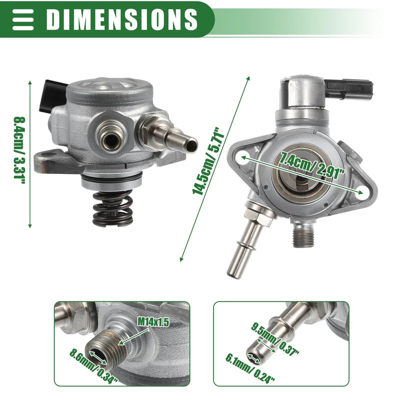 Ford EXPEDITION 2016-2017 Metal High Pressure Fuel Pump