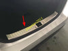 Toyota Prius XW50 Rear Bumper Protector Sill Plate Cover Trim (2016-2018)