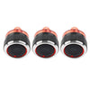 Peugeot 206 207 C2 3 x ABS Switch Knob Heater Buttons A/C Covers (2000-2010)