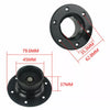 Universal Pop-Up Fuel Cell Gas Cap Billet Fuel Filler Neck