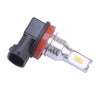 Car 12V H11 Yellow LED Headlight Bulbs (6500K, 660000LM)