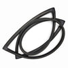 Front Rear Windshield Rubber Weathersrtip Fits Datsun Sunny 1000 B10 SED 1966-69