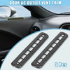 Dodge Challenger 2pcs Carbon Fiber Pattern Door Vent Cover (2015 - 2019)