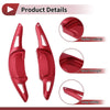 Mazda Axela Red Aluminum Alloy Steering Wheel Paddles (2020-2021)