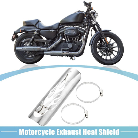 Harley-Davidson Exhaust Pipe Heat Shield 20-70mm Clamp